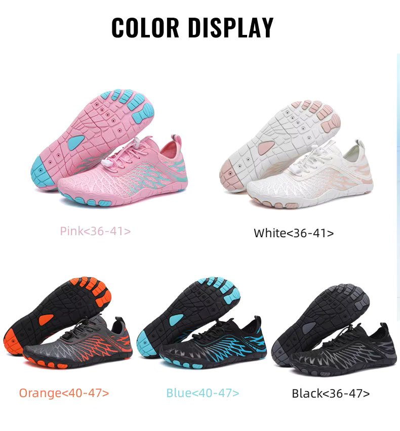 Soleved™ Barefoot Shoes –  Wave Walker – Quick Dry Beach and Beyond Walking